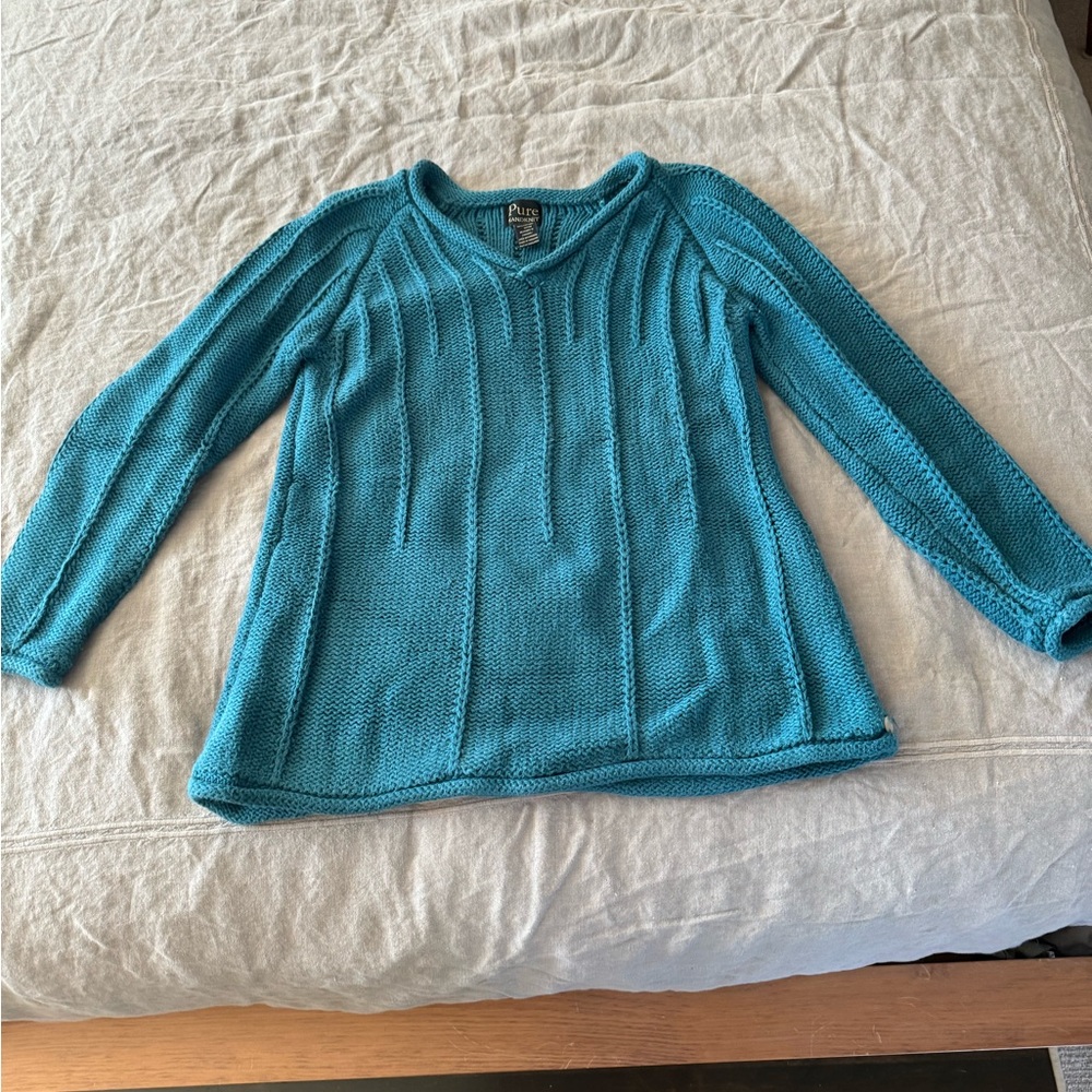 Pure cotton sweater